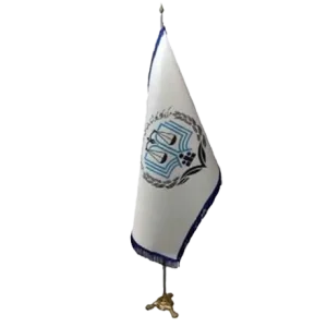 پرچم تشریفات (سالنی) پایه پنجه شیری